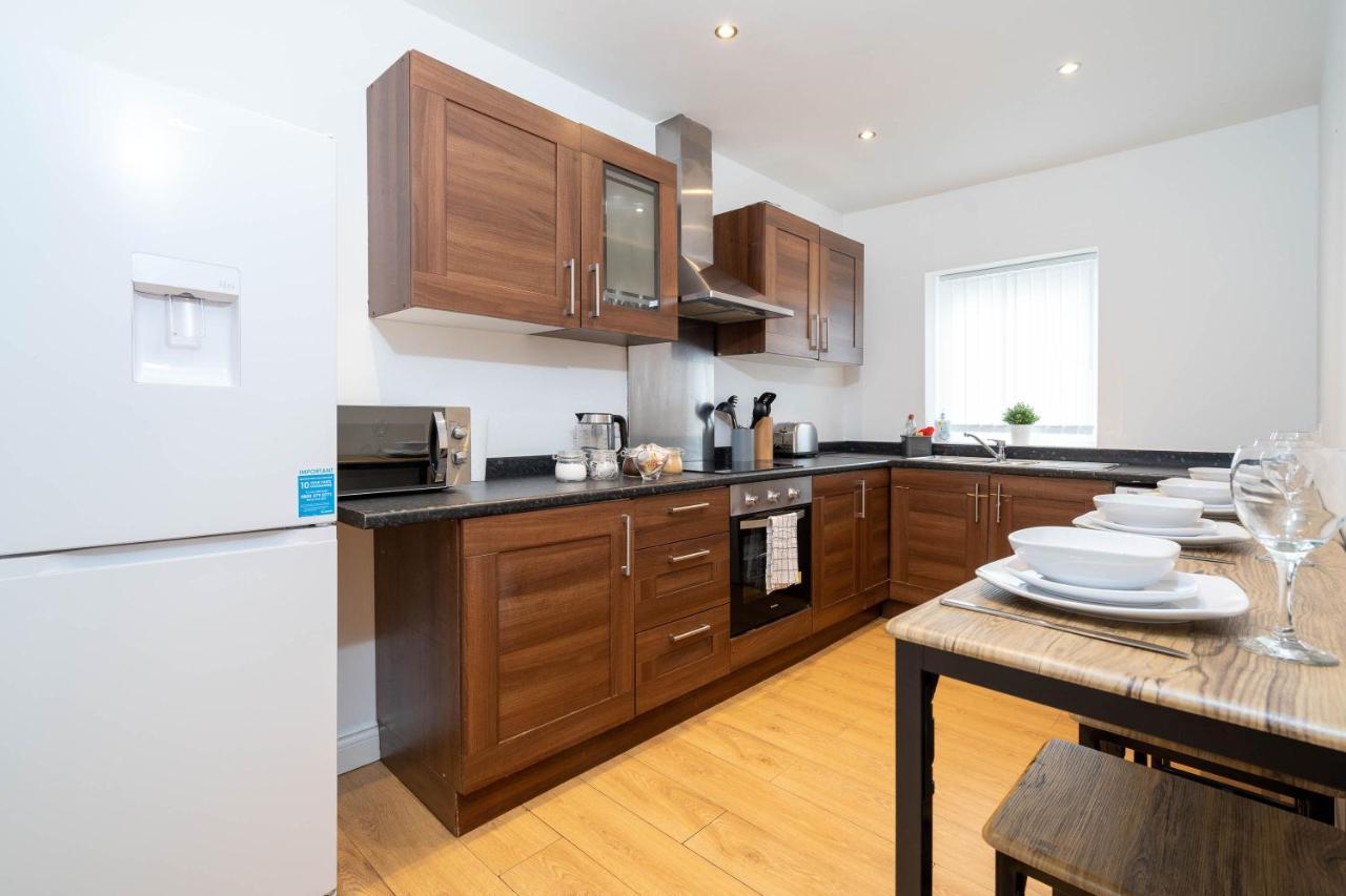 Three Bedroom Apartment- One Choice Stays Serviced Accommodation- Jewellery Quarter Birmingham Luaran gambar